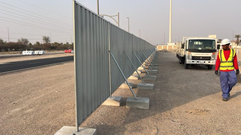 Construction Fence Installation in UAE | Professional Temporary Site Fencing Solutions