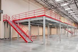 Steel Mezzanine Floor in Al Ain | Strong & Space-Saving Warehouse Solutions